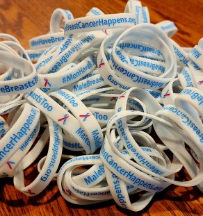 Male Breast Cancer Happens Bracelets