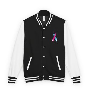 Heavyweight letterman jacket