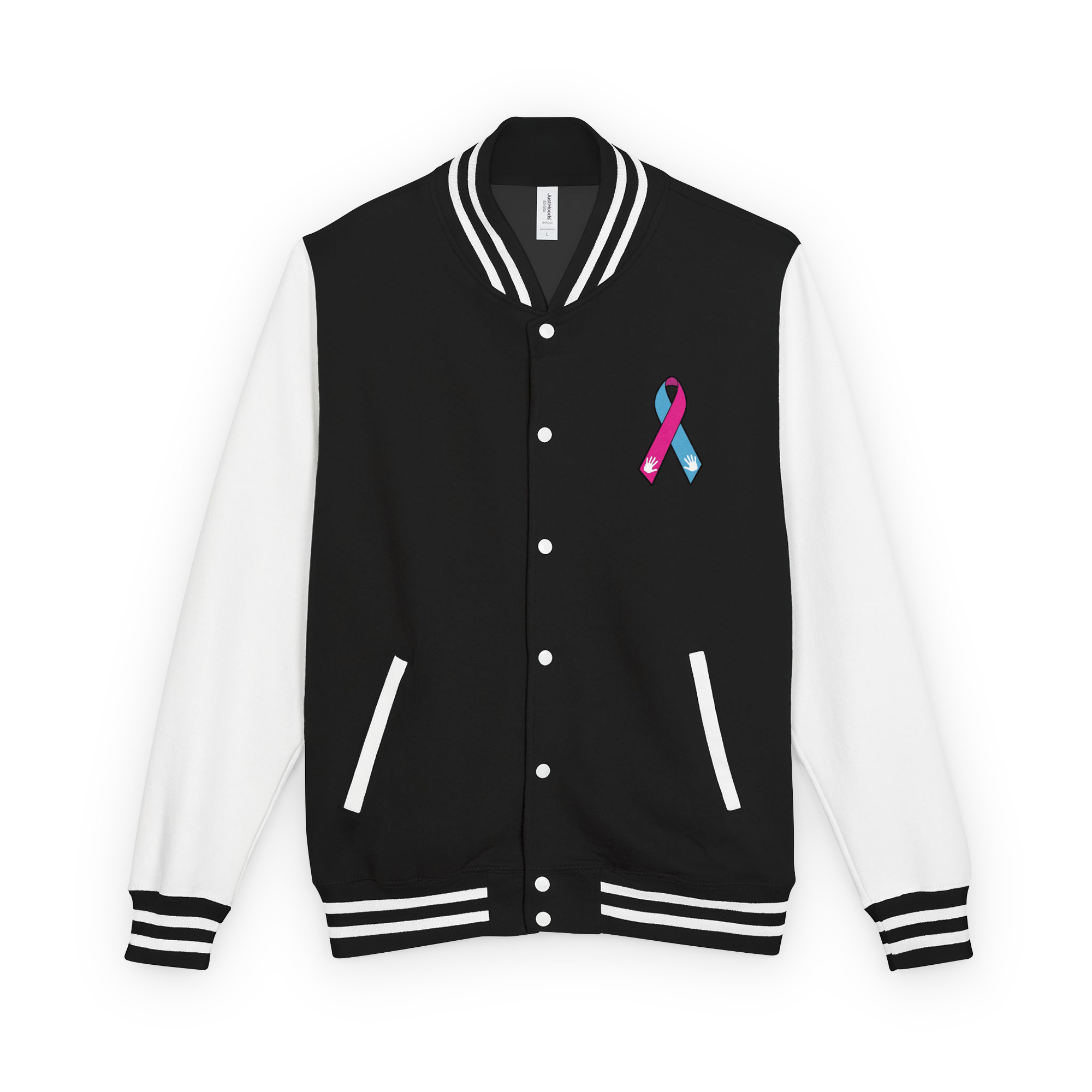 unisex-heavyweight-letterman-jacket-jet-black-arctic-white-front-6a39fe050780e.jpg