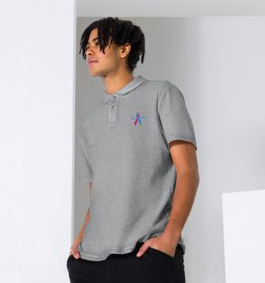 Unisex pique polo shirt